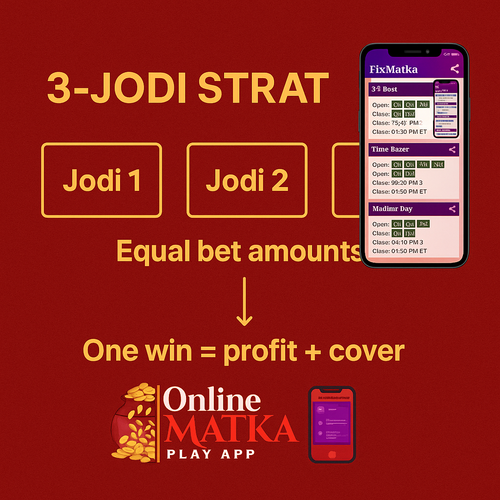 3-Jodi Betting Technique
